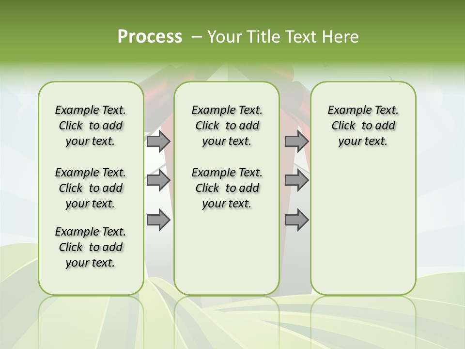 Bow Grass Sale PowerPoint Template