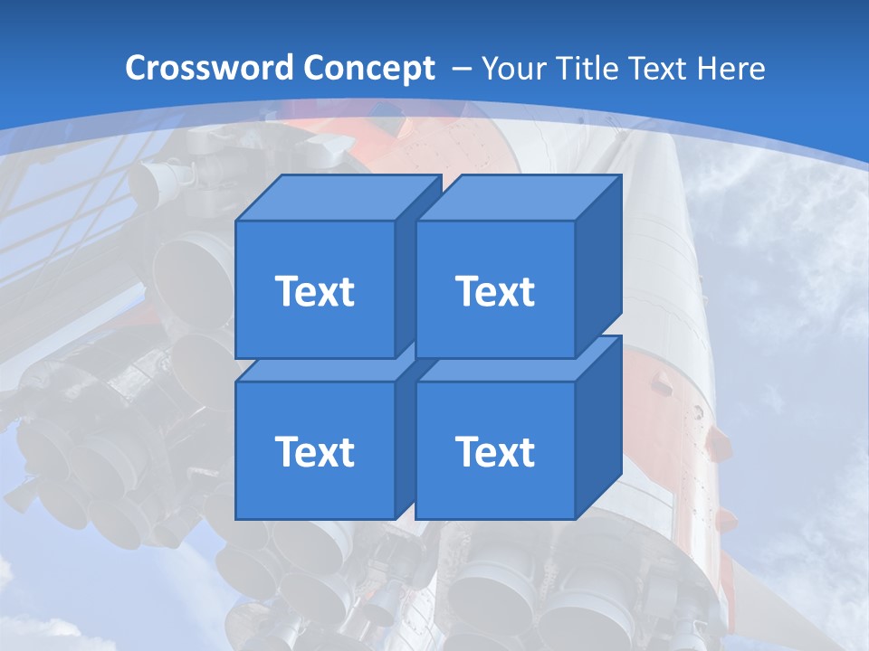 Rocket Cosmonaut Industrial PowerPoint Template