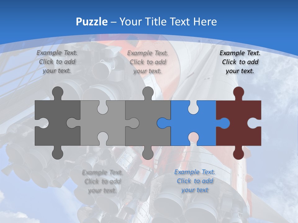 Rocket Cosmonaut Industrial PowerPoint Template