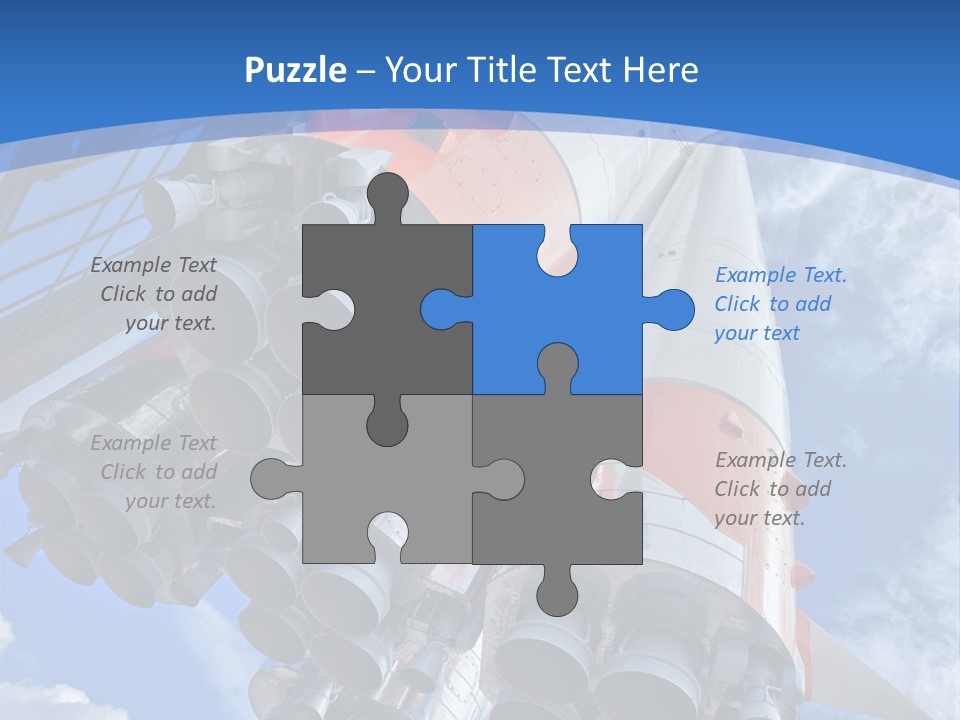 Rocket Cosmonaut Industrial PowerPoint Template