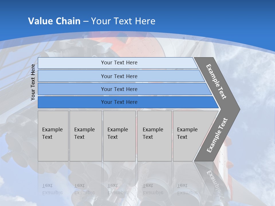 Rocket Cosmonaut Industrial PowerPoint Template