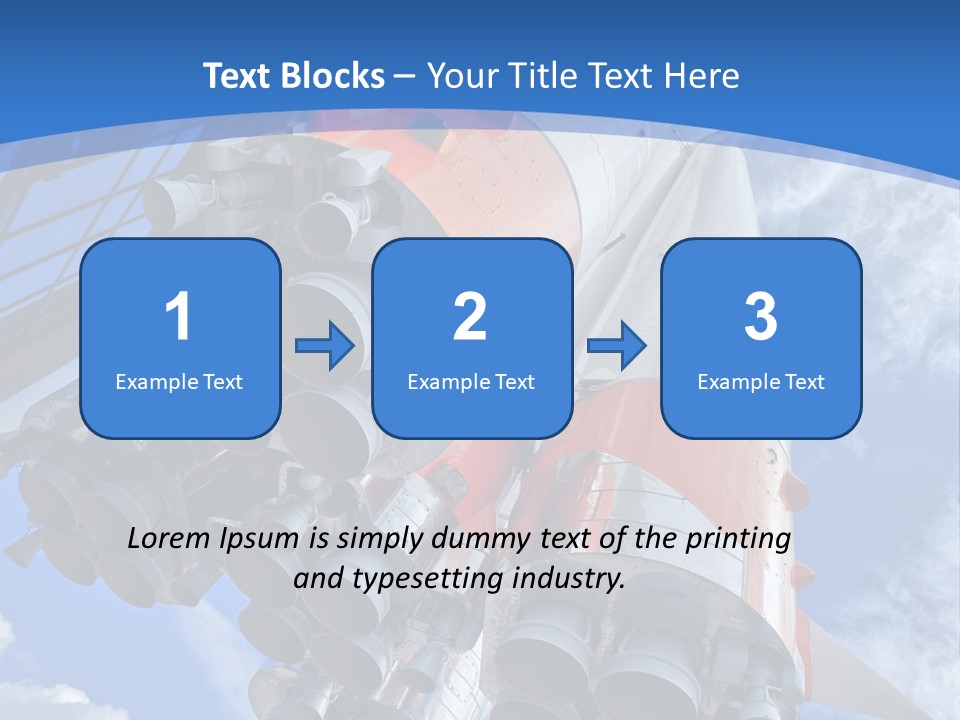Rocket Cosmonaut Industrial PowerPoint Template