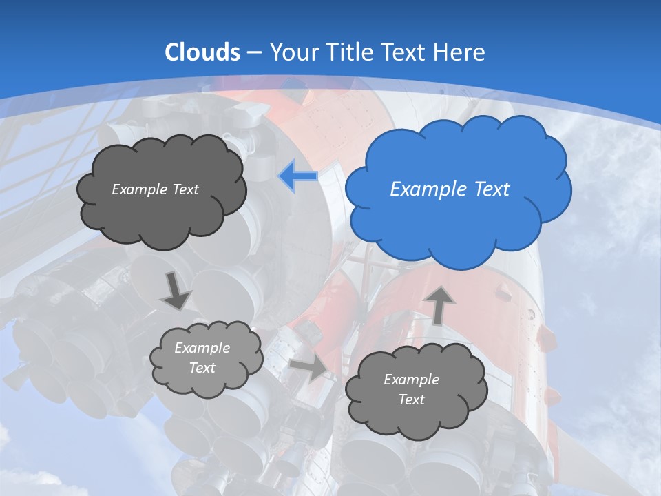 Rocket Cosmonaut Industrial PowerPoint Template