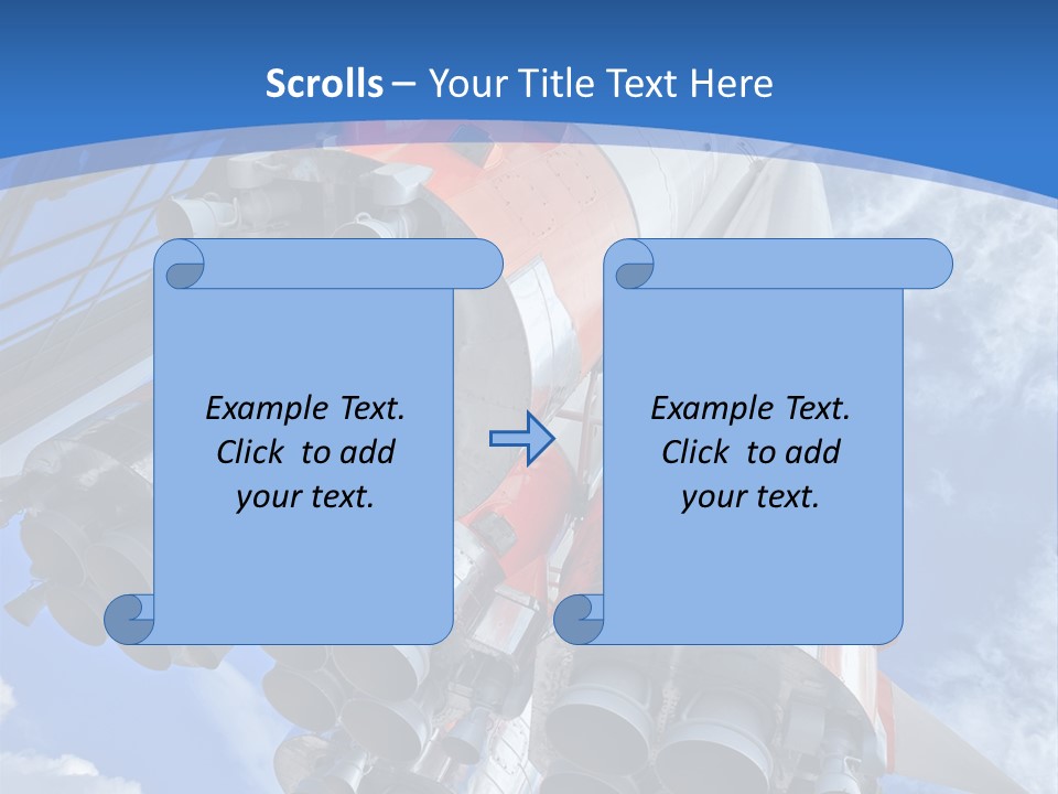 Rocket Cosmonaut Industrial PowerPoint Template