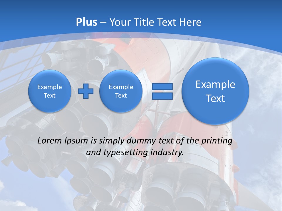 Rocket Cosmonaut Industrial PowerPoint Template