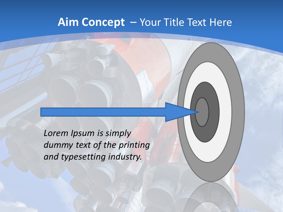 Rocket Cosmonaut Industrial PowerPoint Template