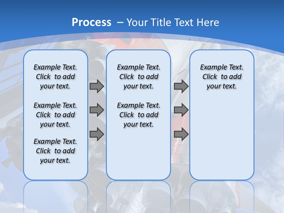 Rocket Cosmonaut Industrial PowerPoint Template