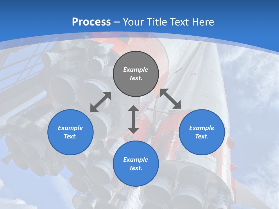 Rocket Cosmonaut Industrial PowerPoint Template