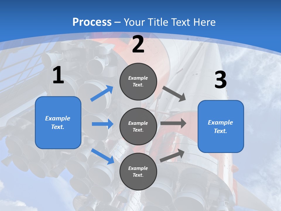 Rocket Cosmonaut Industrial PowerPoint Template