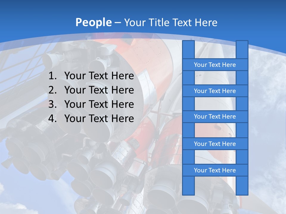 Rocket Cosmonaut Industrial PowerPoint Template
