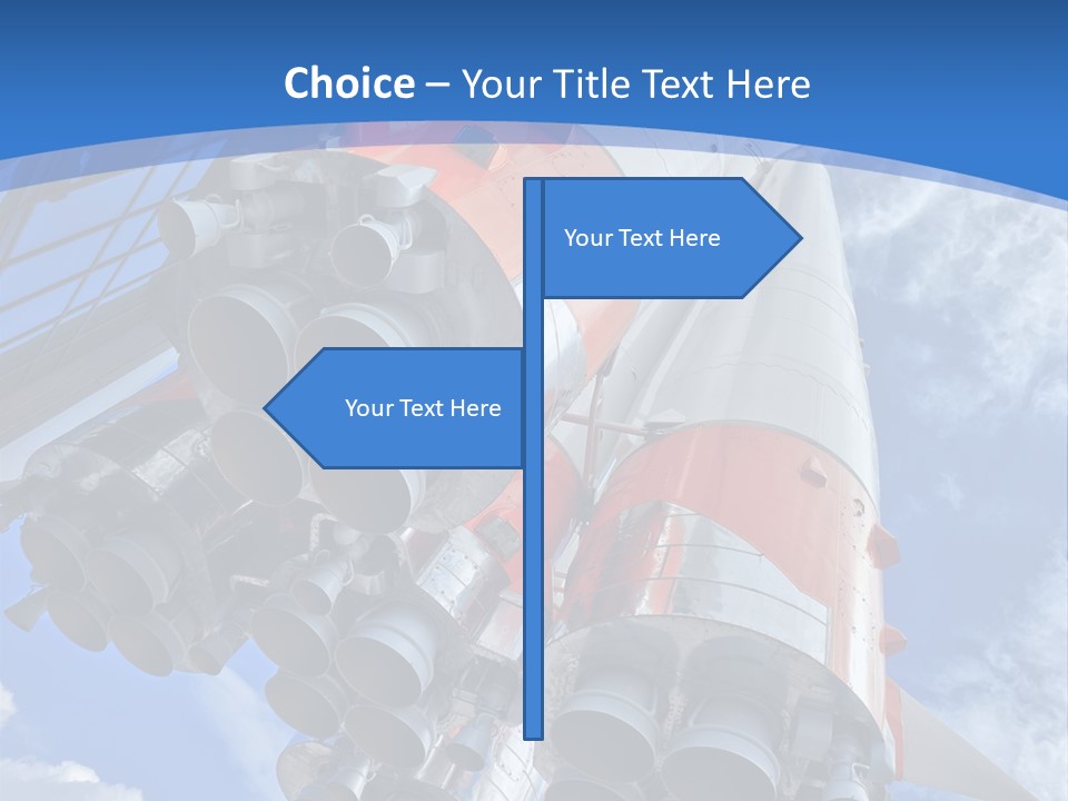 Rocket Cosmonaut Industrial PowerPoint Template