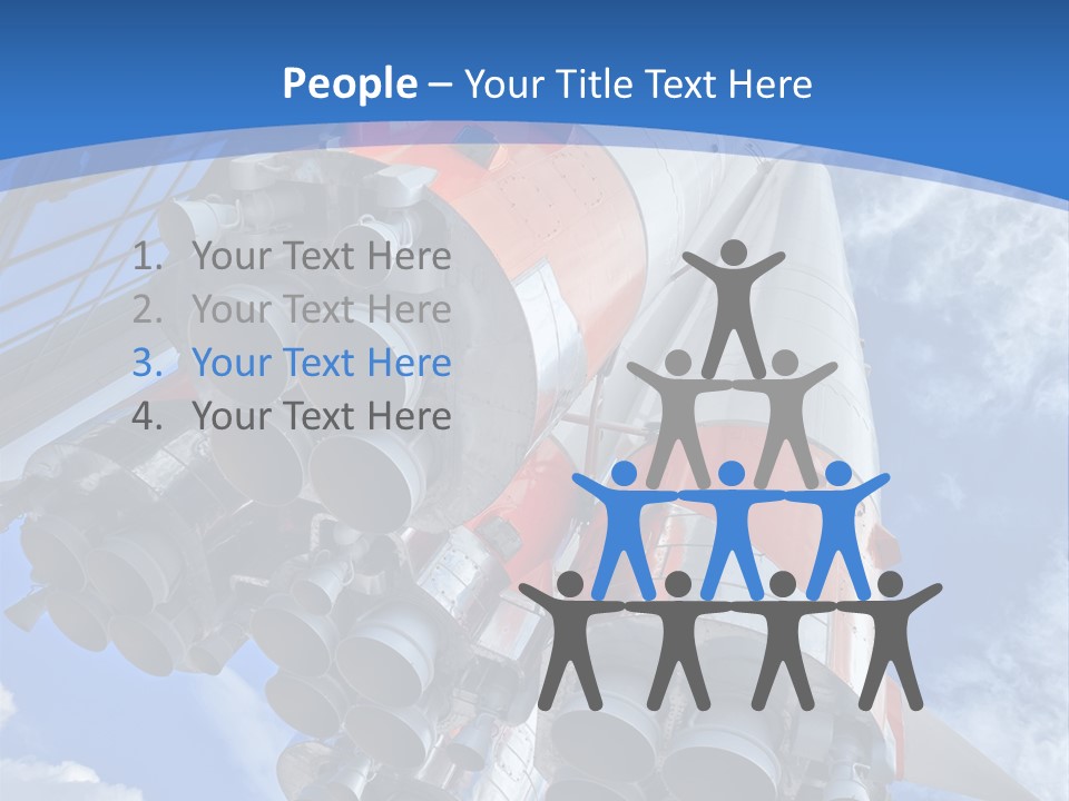 Rocket Cosmonaut Industrial PowerPoint Template