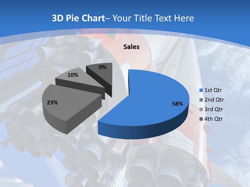 Rocket Cosmonaut Industrial PowerPoint Template