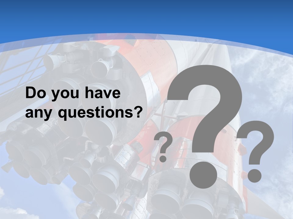 Rocket Cosmonaut Industrial PowerPoint Template