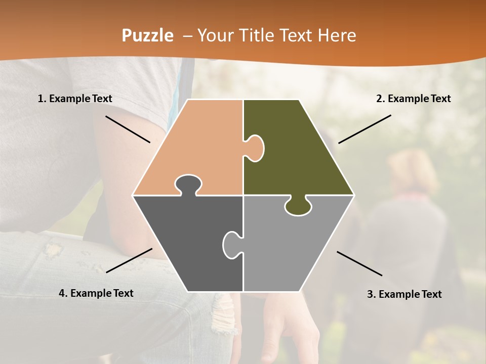 Handsome Park Man PowerPoint Template