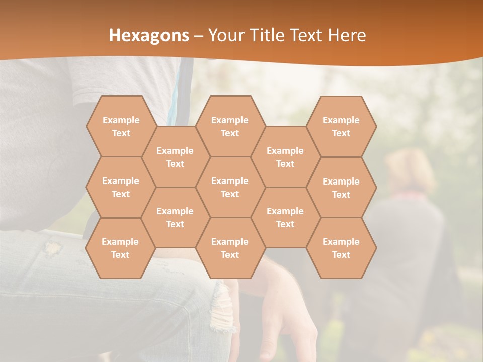 Handsome Park Man PowerPoint Template