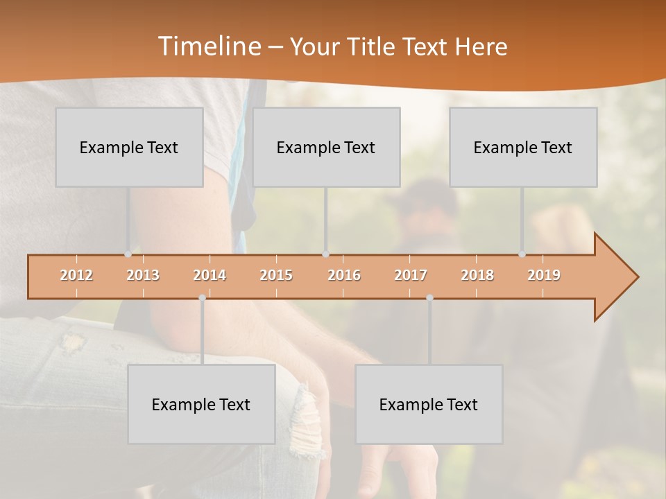 Handsome Park Man PowerPoint Template