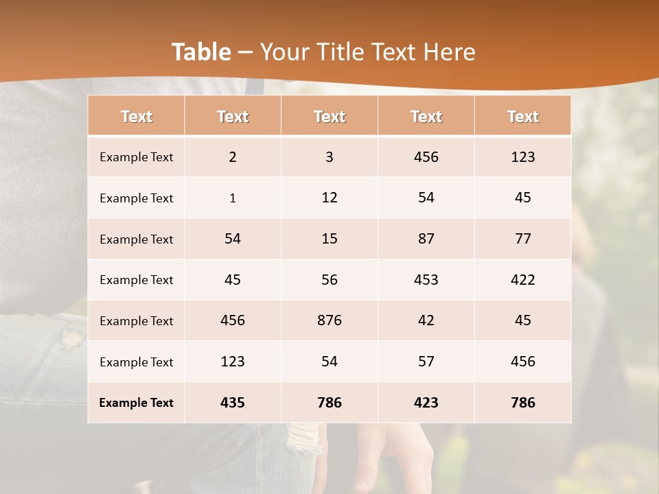 Handsome Park Man PowerPoint Template