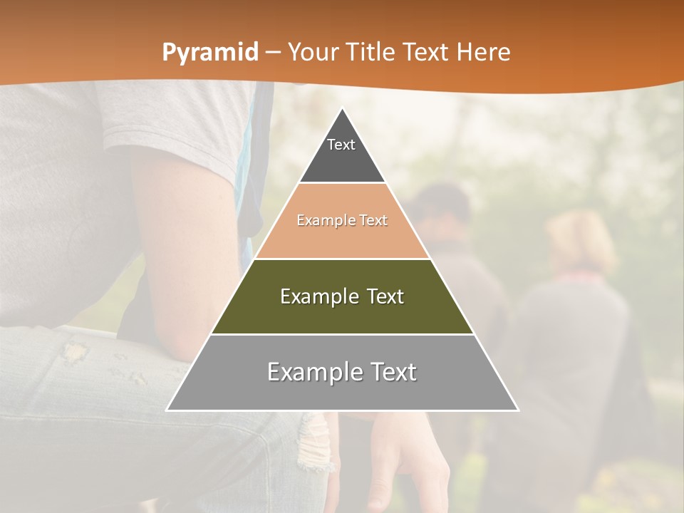 Handsome Park Man PowerPoint Template