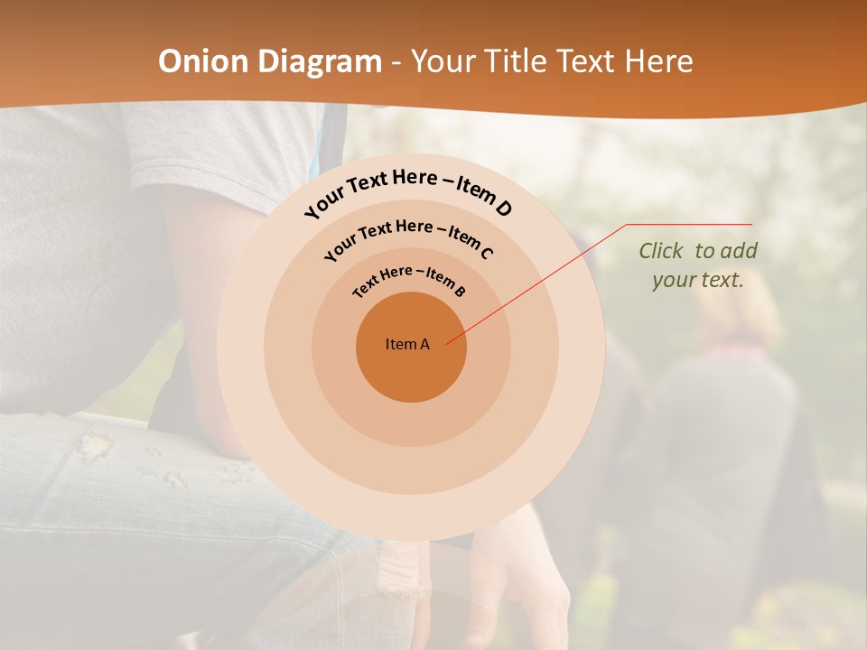 Handsome Park Man PowerPoint Template