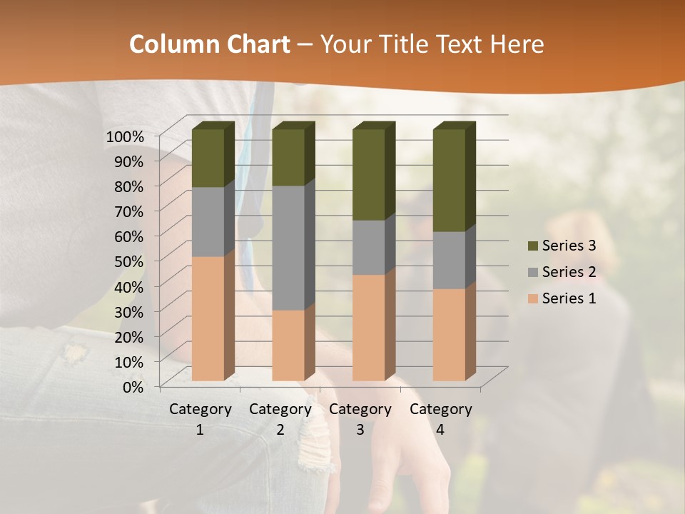 Handsome Park Man PowerPoint Template