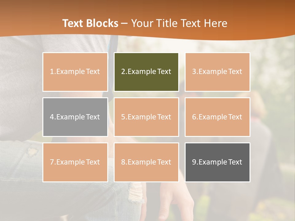 Handsome Park Man PowerPoint Template