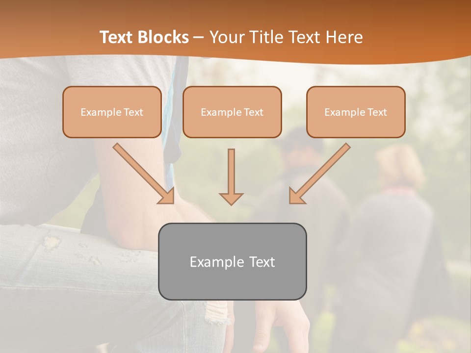 Handsome Park Man PowerPoint Template