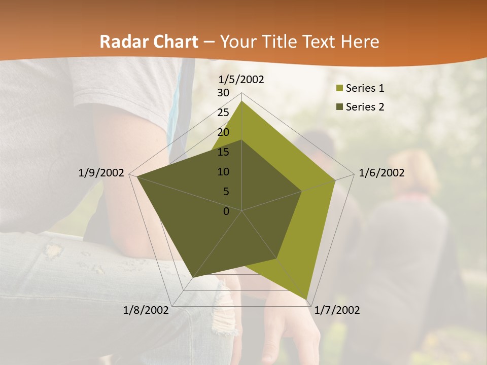 Handsome Park Man PowerPoint Template