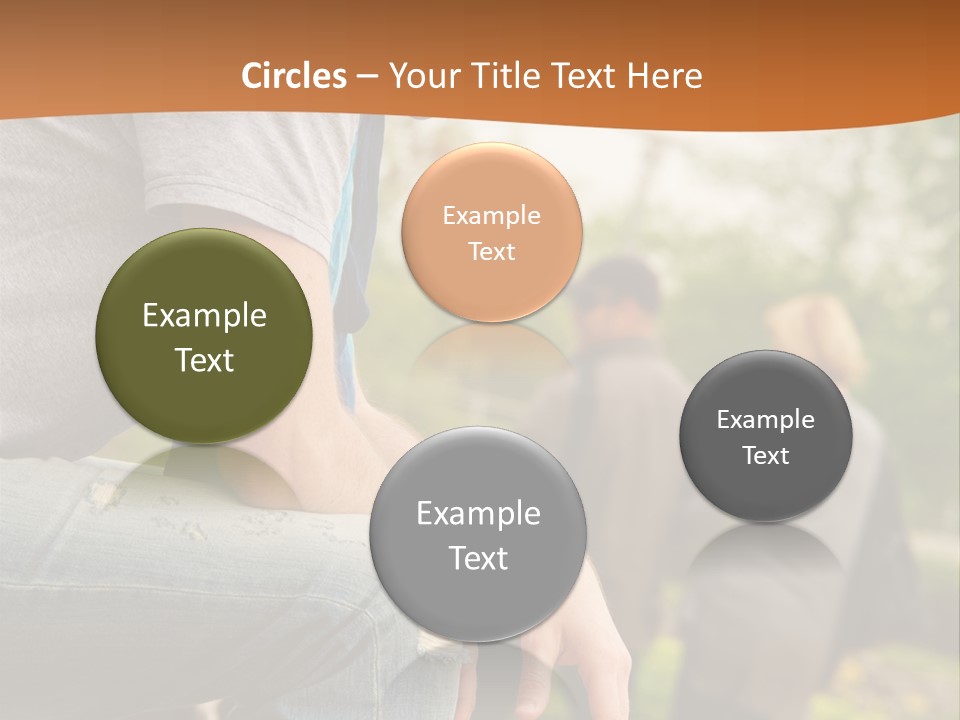 Handsome Park Man PowerPoint Template