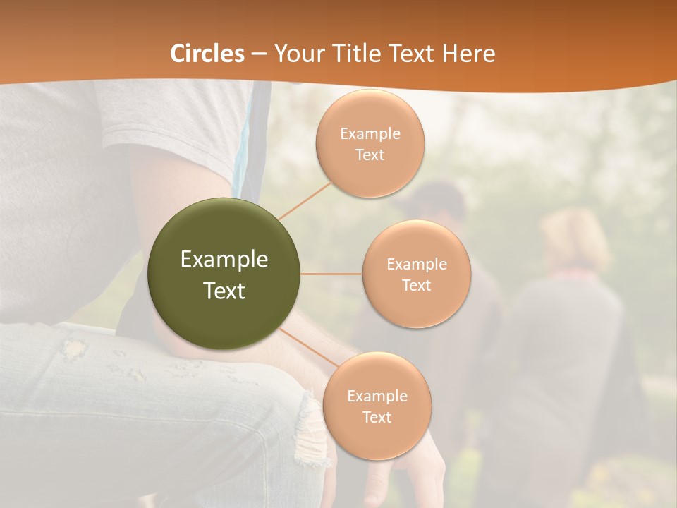 Handsome Park Man PowerPoint Template