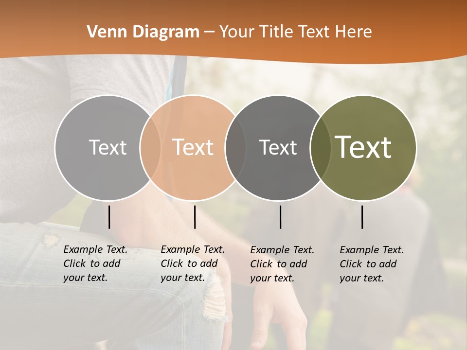 Handsome Park Man PowerPoint Template