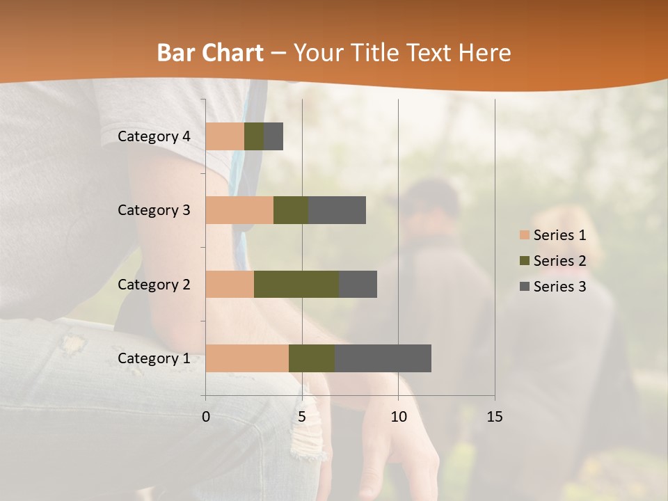 Handsome Park Man PowerPoint Template