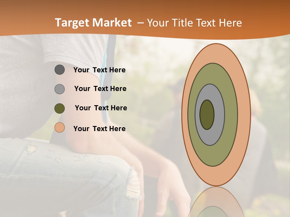 Handsome Park Man PowerPoint Template