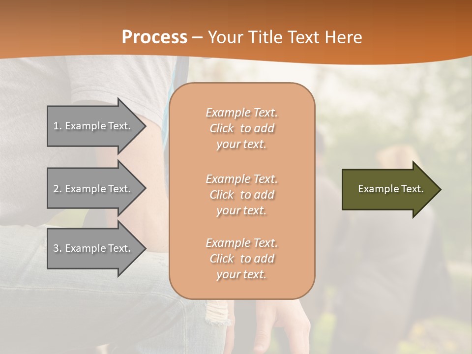 Handsome Park Man PowerPoint Template