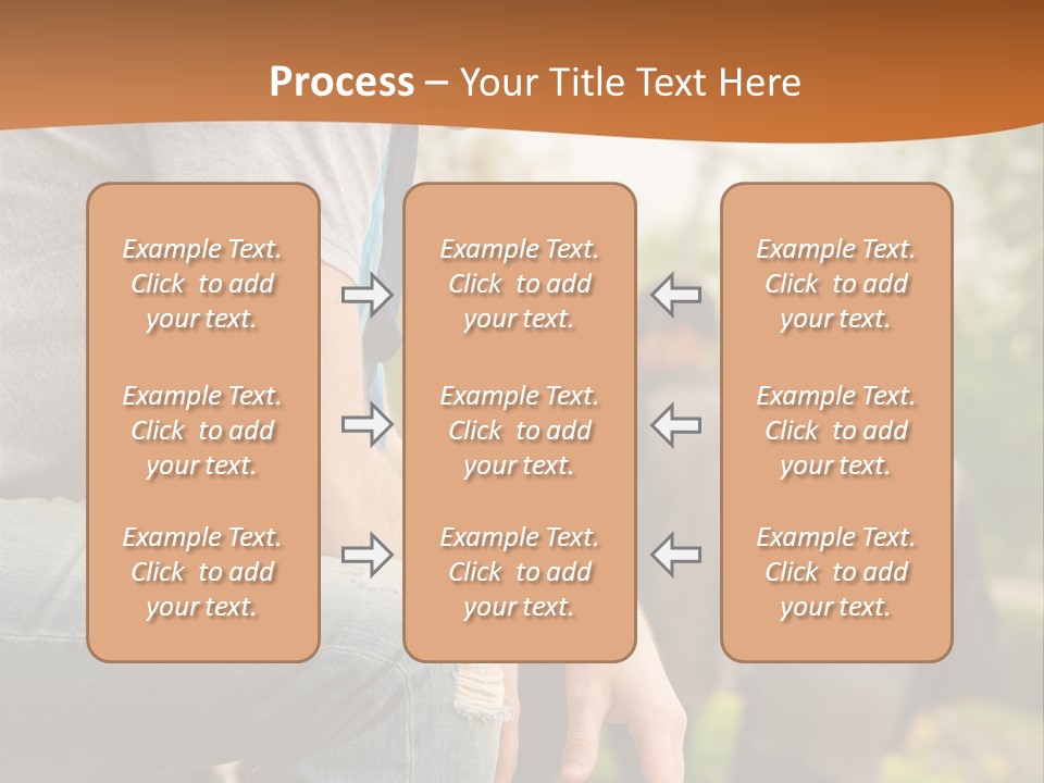 Handsome Park Man PowerPoint Template