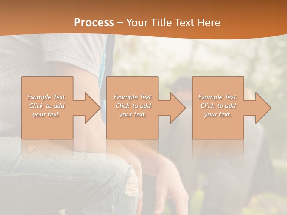 Handsome Park Man PowerPoint Template