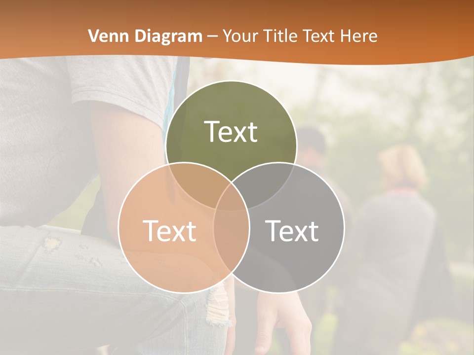 Handsome Park Man PowerPoint Template