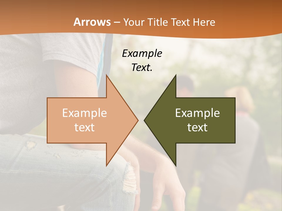 Handsome Park Man PowerPoint Template