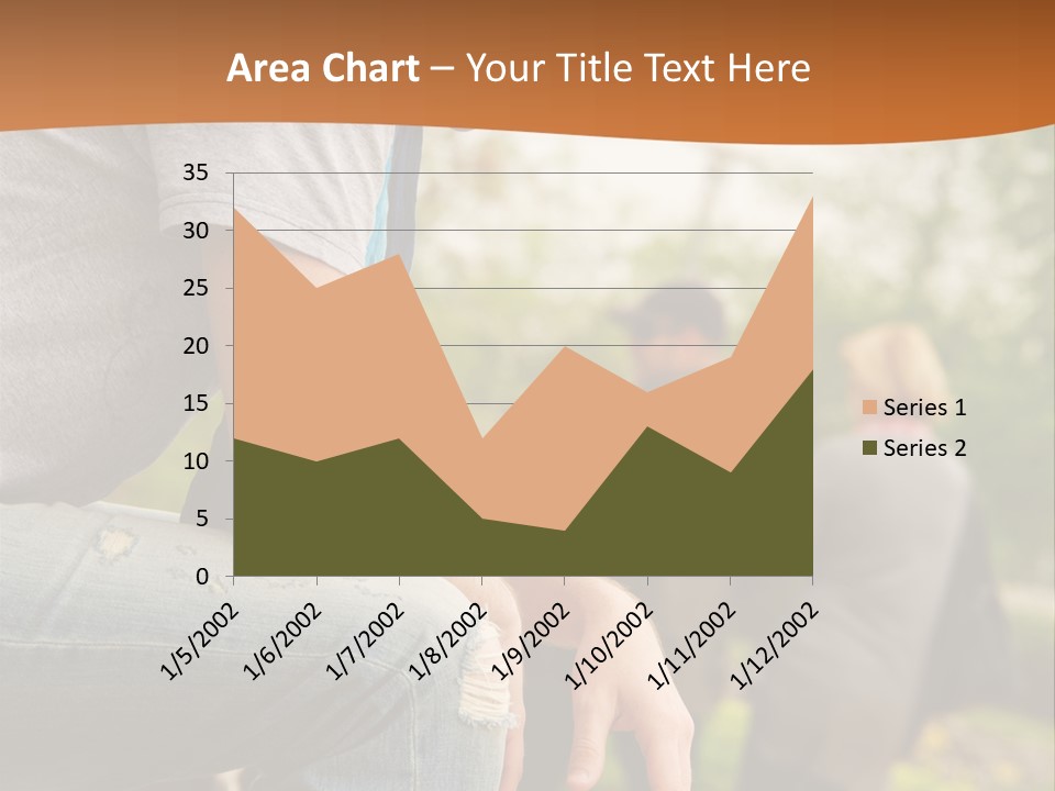 Handsome Park Man PowerPoint Template
