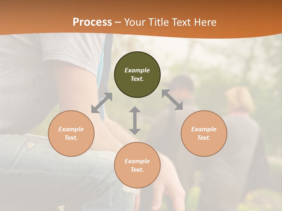 Handsome Park Man PowerPoint Template