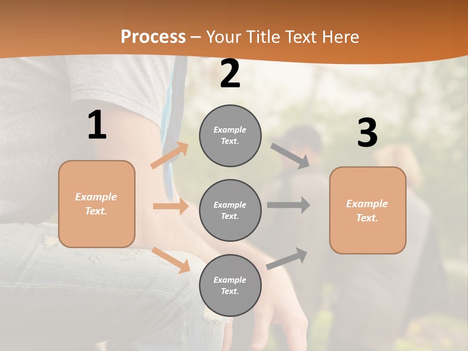 Handsome Park Man PowerPoint Template