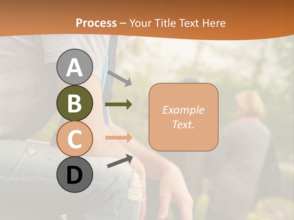 Handsome Park Man PowerPoint Template