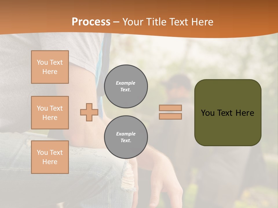 Handsome Park Man PowerPoint Template