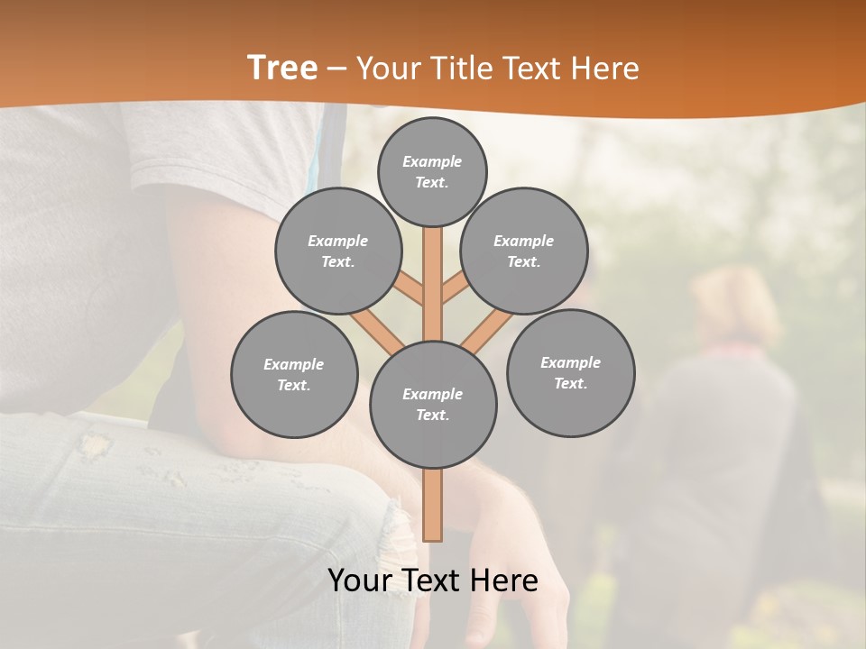 Handsome Park Man PowerPoint Template