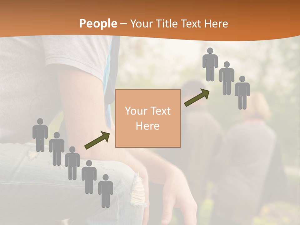 Handsome Park Man PowerPoint Template