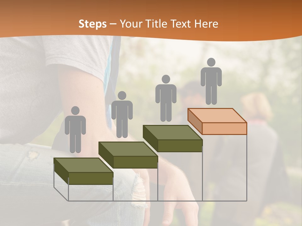 Handsome Park Man PowerPoint Template