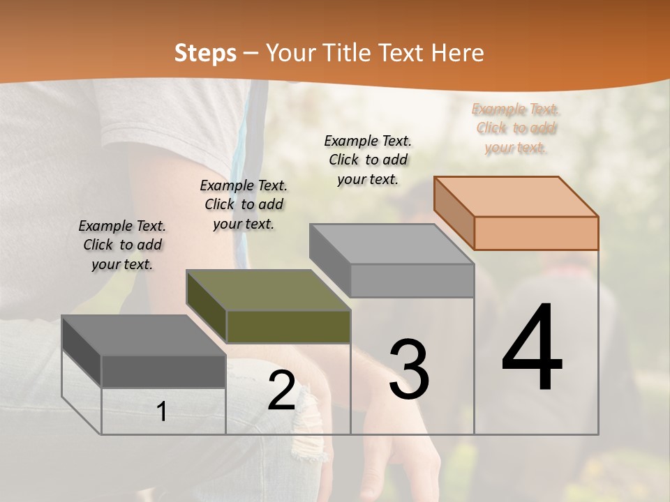 Handsome Park Man PowerPoint Template