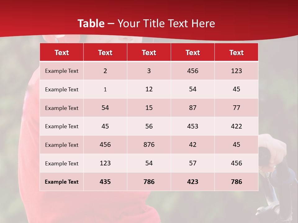 Outdoor Young Kid PowerPoint Template