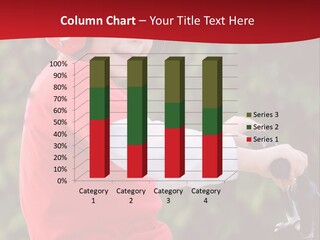 Outdoor Young Kid PowerPoint Template