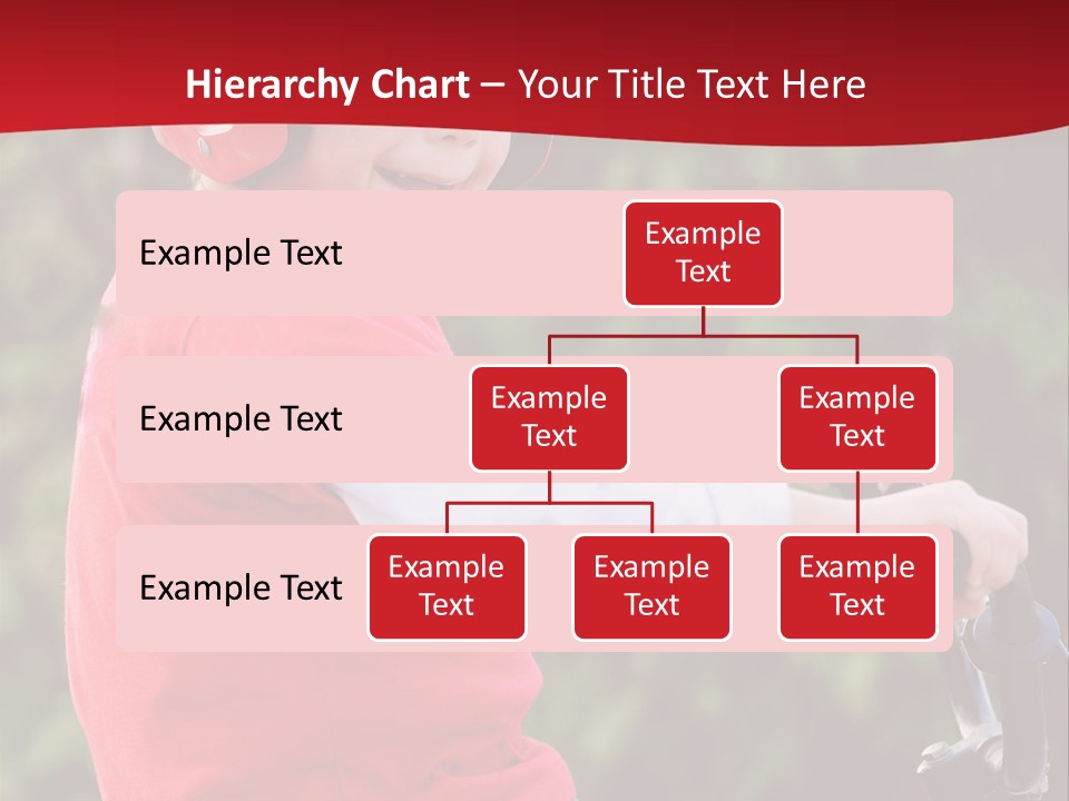 Outdoor Young Kid PowerPoint Template